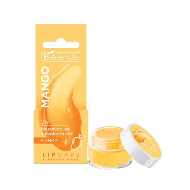 BIELENDA LIP CARE SLEEPING MASK MANGO MANIA 2IN1 LIP BALM + NIGHT MASK 10G