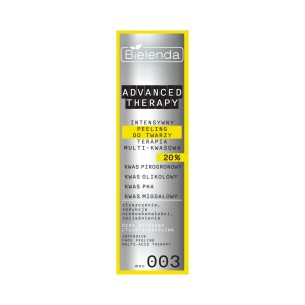 BIELENDA ADVANCED THERAPY Intensive facial peeling multi-acid therapy 20% 30ml BIELENDA ADVANCED THERAPY Intensive facial peeling multi-acid therapy 20% 30ml