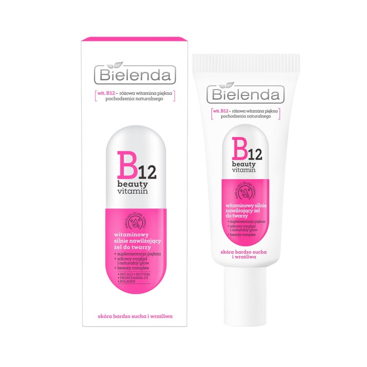 BIELENDA B12 Beauty Vitamin moisturising face gel  50ml