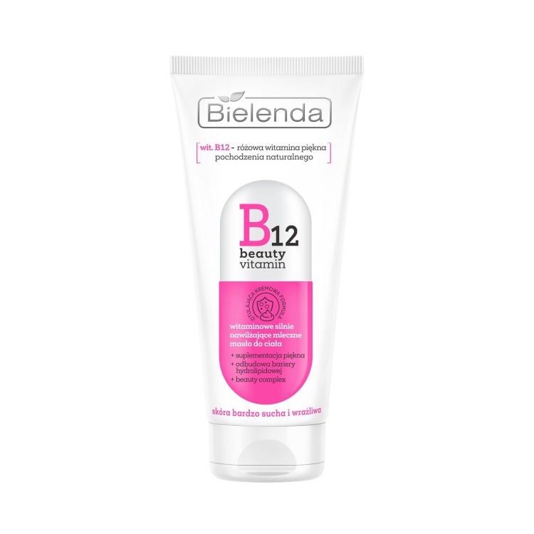 BIELENDA B12 Beauty vitamin highly moisturising milky body butter 200ml