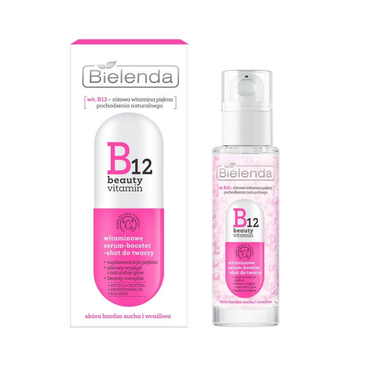 BIELENDA B12 Beauty Vitamin moisturising face booster 30ml