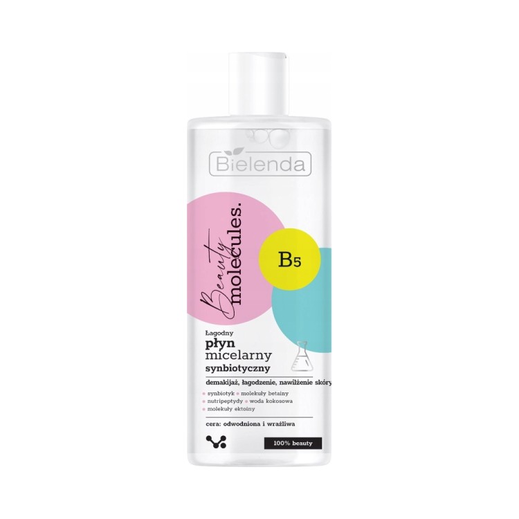 BIELENDA BEAUTY MOLECULES Mild synbiotic micellar water 500ml