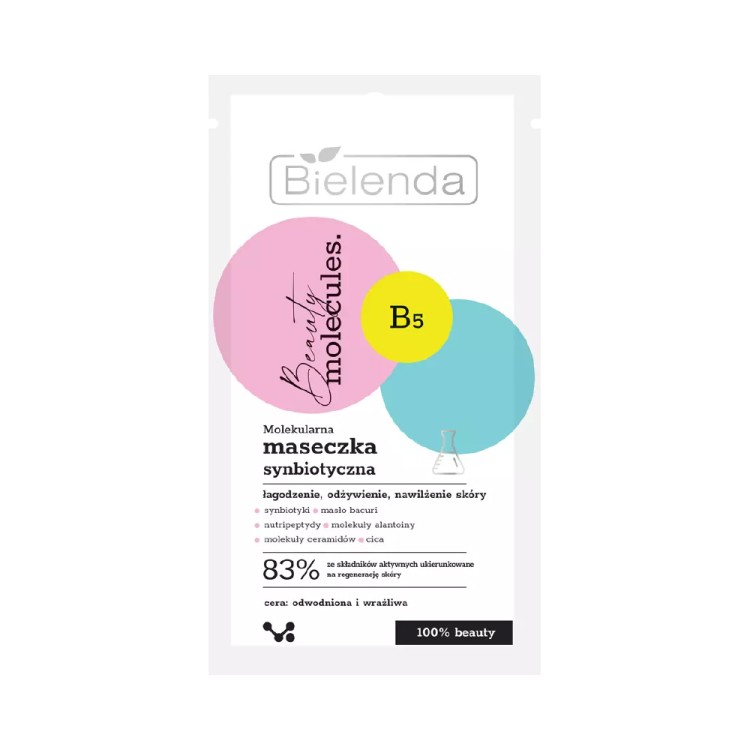 BIELENDA BEAUTY MOLECULES Molecular synbiotic mask 8g