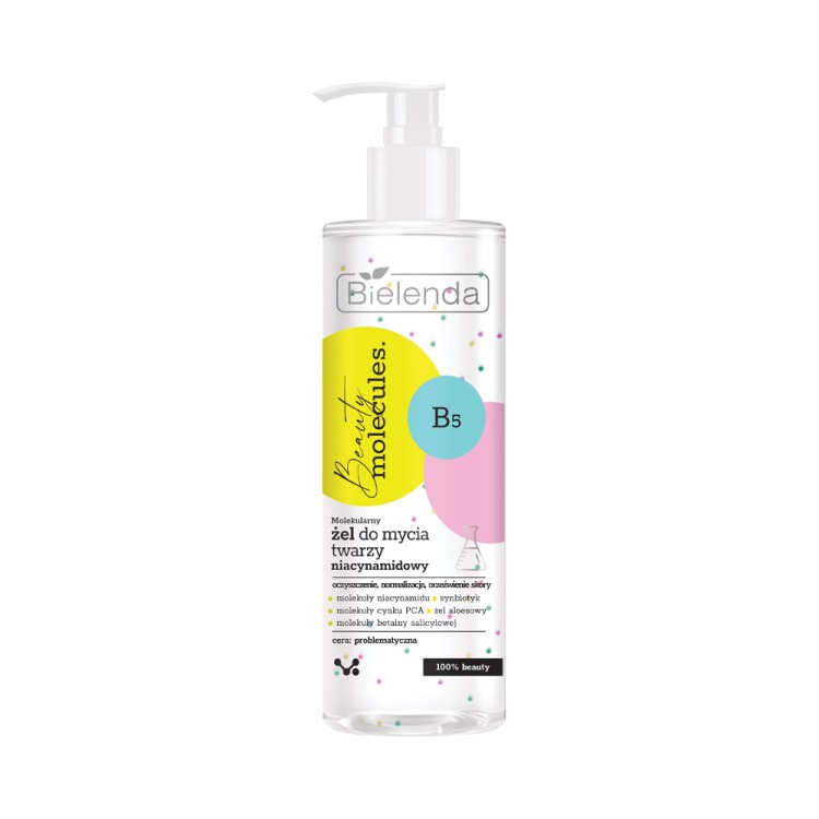 BIELENDA Beauty Molecules niacinamide face wash 195ml