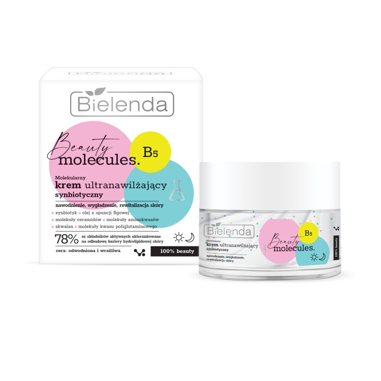 BIELENDA Beauty Molecules synbiotic ultra-moisturising cream 50ml