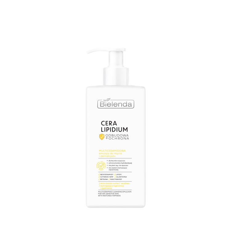 BIELENDA CERA LIPIDIUM MULTICERAMIDE EMULSION FOR CLEANSING AND MAKE-UP REMOVAL 300ml BIELENDA CERA LIPIDIUM MULTICERAMIDE EMULSION FOR CLEANSING AND MAKE-UP REMOVAL 300ml