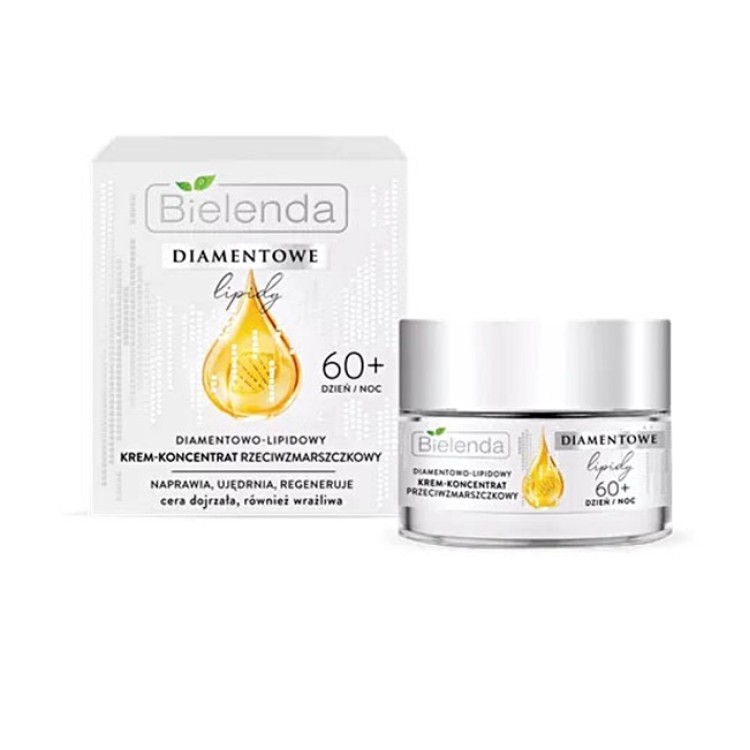 Bielenda DIAMOND LIPIDS Diamond-lipid cream - anti-wrinkle concentrate 60+ DAY / NIGHT