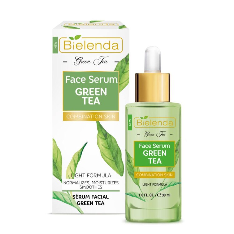 Bielenda Green Tea Normalizing and Moisturizing Face Serum for Combination Skin 30ml