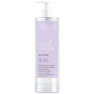 Bielenda GOOD SKIN ACID PEEL micro-exfoliating Correcting and normalizing face wash gel 190g Bielenda GOOD SKIN ACID PEEL micro-exfoliating Correcting and normalizing face wash gel 190g