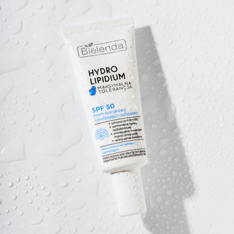 BIELENDA Hydro Lipidium moisturising and protective cream SPF50 30ml