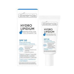 BIELENDA Hydro Lipidium moisturising and protective cream SPF50 30ml BIELENDA Hydro Lipidium moisturising and protective cream SPF50 30ml