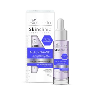 Bielenda Skin Clinic Professional 10% Niacinamide Normalising Smoothing Face Serum 30ml Bielenda Skin Clinic Professional 10% Niacinamide Normalising Smoothing Face Serum 30ml