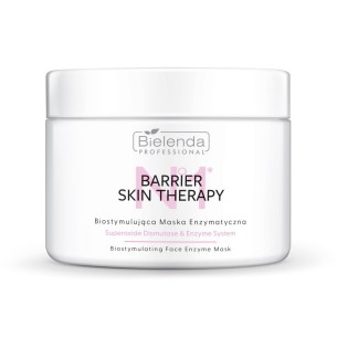 BIELENDA PROFESSIONAL BARRIER SKIN THERAPY Biostimulating enzyme face mask with Superoxide Dismutase and Hydrobiotics, 150g BIELENDA PROFESSIONAL BARRIER SKIN THERAPY Biostimulating enzyme face mask with Superoxide Dismutase and Hydrobiotics, 150g