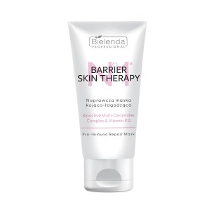 BIELENDA PROFESSIONAL  BARRIER SKIN THERAPY Repairing, soothing mask with Multi-Ceramide Complex & Vitamin B12, 150ml BIELENDA PROFESSIONAL  BARRIER SKIN THERAPY Repairing, soothing mask with Multi-Ceramide Complex & Vitamin B12, 150ml