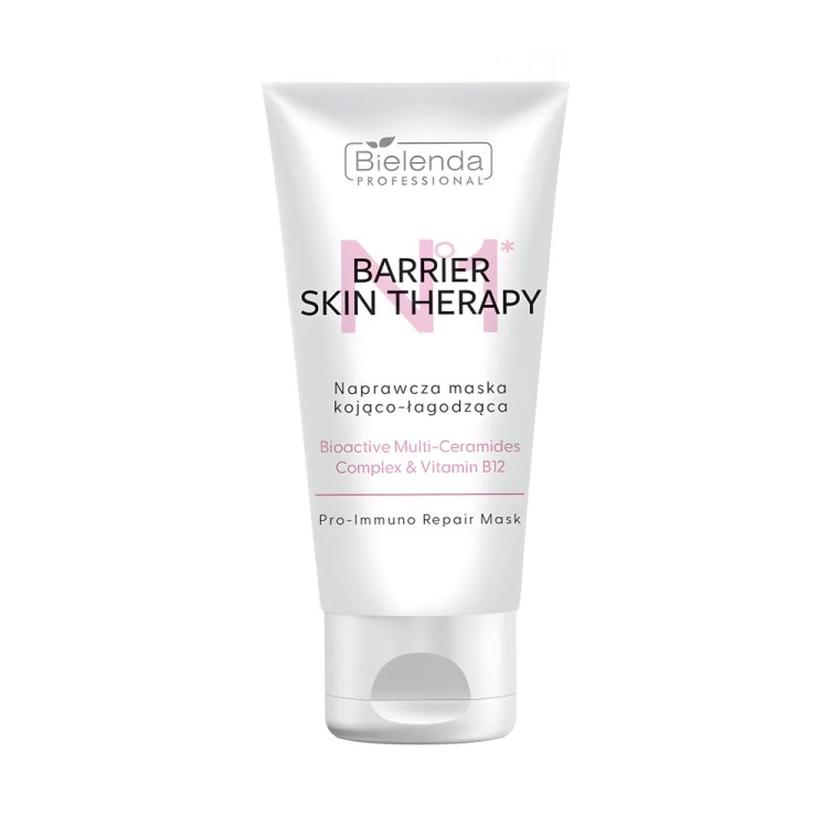 BIELENDA PROFESSIONAL  BARRIER SKIN THERAPY Repairing, soothing mask with Multi-Ceramide Complex & Vitamin B12, 150ml