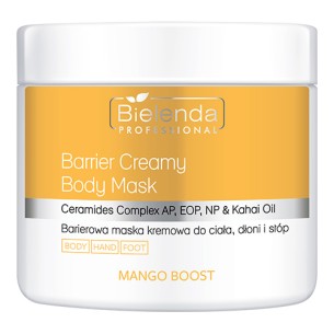 BIELENDA PROFESSIONAL MANGO BOOST Barrier cream mask for body, hands and feet, 600g BIELENDA PROFESSIONAL MANGO BOOST Barrier cream mask for body, hands and feet, 600g