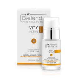 Bielenda Professional   VIT - C ACTIVE caffeine eye cream with energizing complex 6.5% 15ml