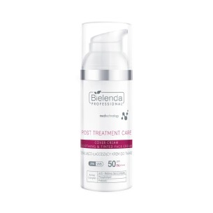 BIELENDA PROFESSIONAL POST TREATMENT  Soothing and Toning COVER CREAM SPF 50, 50ml EXP: 10.2025 BIELENDA PROFESSIONAL POST TREATMENT  Soothing and Toning COVER CREAM SPF 50, 50ml EXP: 10.2025