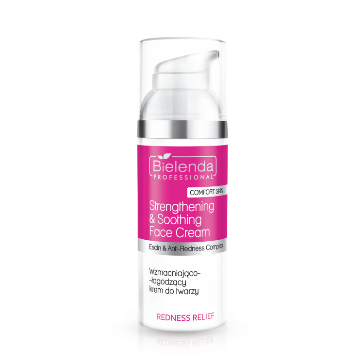BIELENDA PROFESSIONAL REDNESS RELIEF STRENGTHENING AND SOOTHING CREAM FOR CAPILLARIES 50ML BIELENDA PROFESSIONAL REDNESS RELIEF STRENGTHENING AND SOOTHING CREAM FOR CAPILLARIES 50ML