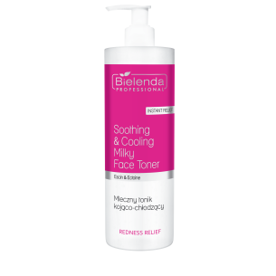 BIELENDA PROFESSIONAL REDNESS RELIEF MILKY SOOTHING AND COOLING TONIC FOR CAPILLARY SKIN 500ML