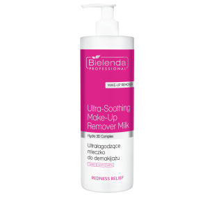 BIELENDA PROFESSIONAL REDNESS RELIEF ULTRA-SOOTHING MILK FOR MAKE-UP REMOVAL FOR FACE, EYES AND LIPS 500ML BIELENDA PROFESSIONAL REDNESS RELIEF ULTRA-SOOTHING MILK FOR MAKE-UP REMOVAL FOR FACE, EYES AND LIPS 500ML