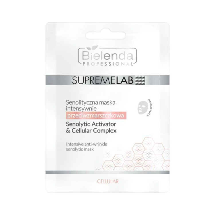 BIELENDA SUPREMELAB CELLULAR SENOLYTIC MASK INTENSIVE ANTI-WRINKLE BIELENDA SUPREMELAB CELLULAR SENOLYTIC MASK INTENSIVE ANTI-WRINKLE