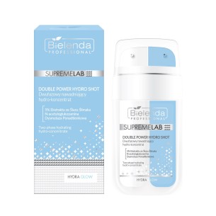SUPREMELAB HYDRA GLOW Two-phase hydrating hydro-concentrate with snail mucin extract 30 ml SUPREMELAB HYDRA GLOW Two-phase hydrating hydro-concentrate with snail mucin extract 30 ml