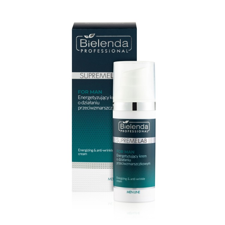 Bielenda Professional SupremeLab Men Line Energizing cream with anti-wrinkle effect 50ml