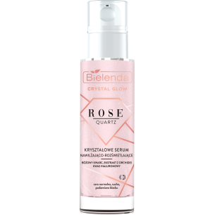 Bielenda CRYSTAL GLOW ROSE QUARTZ Crystal moisturizing and brightening serum 30ml Bielenda CRYSTAL GLOW ROSE QUARTZ Crystal moisturizing and brightening serum 30ml