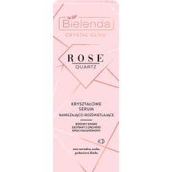 Bielenda CRYSTAL GLOW ROSE QUARTZ Crystal moisturizing and brightening serum 30ml