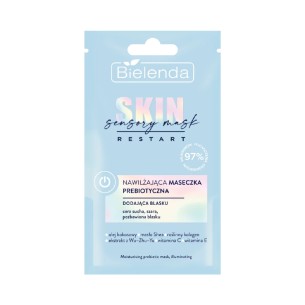 BIELENDA SKIN RESTART SENSORY MASK - moisturizing prebiotic mask that adds shine 8g BIELENDA SKIN RESTART SENSORY MASK - moisturizing prebiotic mask that adds shine 8g
