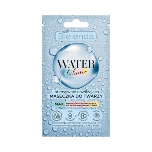 Bielenda WATER BALANCE Intensively moisturizing face mask, 7g Bielenda WATER BALANCE Intensively moisturizing face mask, 7g