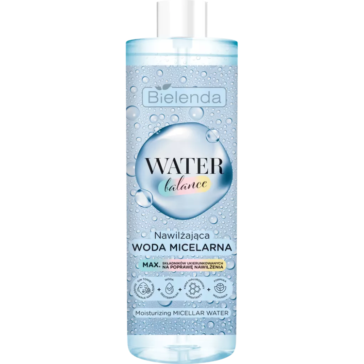 Bielenda WATER BALANCE Moisturizing Micellar Water, 400ml