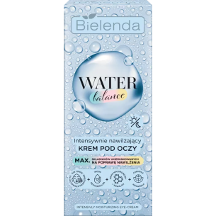Bielenda WATER BALANCE Intensely moisturizing eye cream, 15ml Bielenda WATER BALANCE Intensely moisturizing eye cream, 15ml