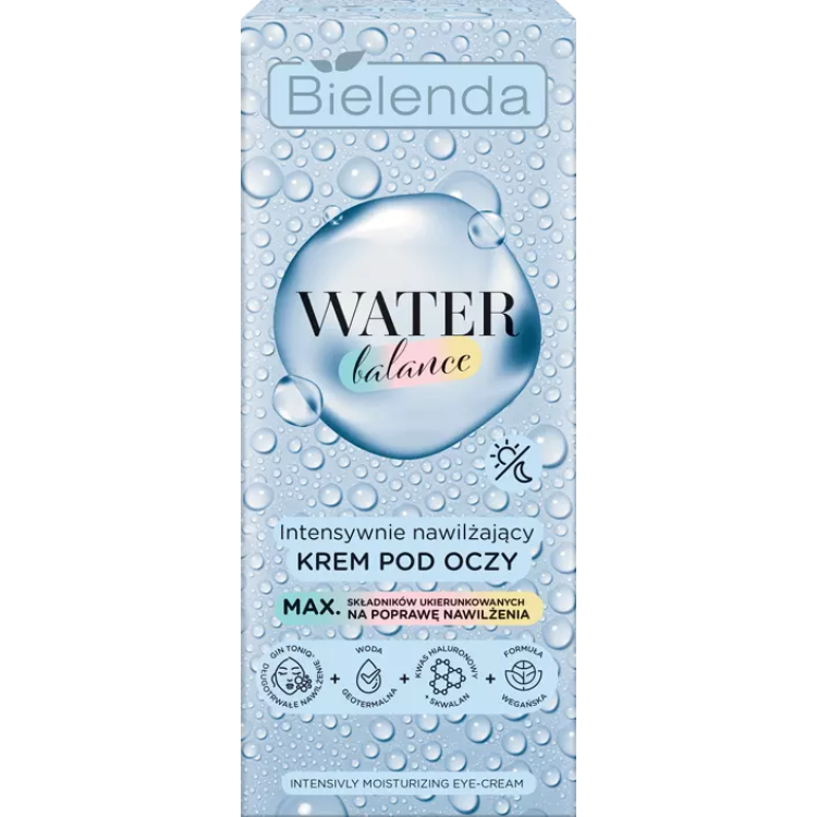 Bielenda WATER BALANCE Intensely moisturizing eye cream, 15ml