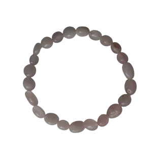 THE CIRCLE STUDIO PINK QUARTZ BRACELET ON ADJUSTABLE STRING 