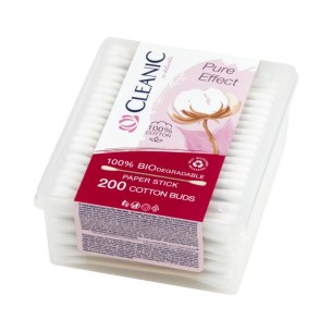 Cleanic Pure Effect Hygienic cotton buds 200 pieces Cleanic Pure Effect Hygienic cotton buds 200 pieces
