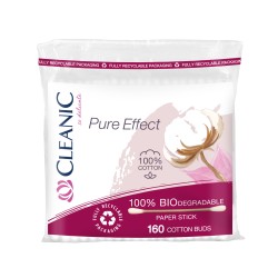 Cleanic Pure Effect Hygienic cotton buds 160 pieces