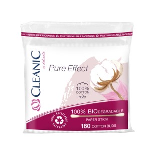 Cleanic Pure Effect Hygienic cotton buds 160 pieces Cleanic Pure Effect Hygienic cotton buds 160 pieces