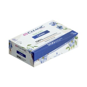 CLEANIC NATURALS COSMETIC BUDS WITH LINEN 200 PCS CLEANIC NATURALS COSMETIC BUDS WITH LINEN 200 PCS