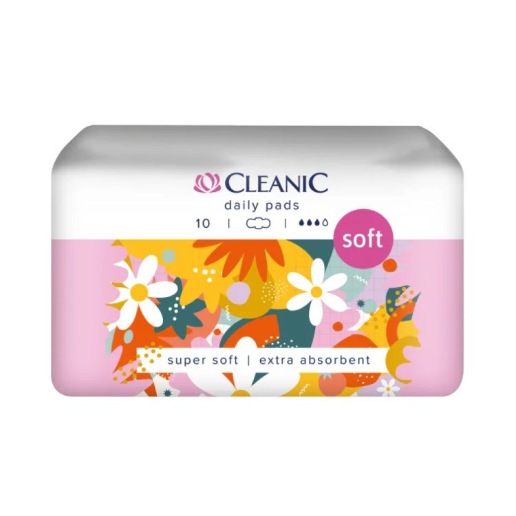 CLEANIC SOFT DAY SANITARY PADS 10PCS