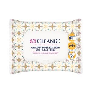 Cleanic Moistened Toilet Paper Chamomile 60pcs Cleanic Moistened Toilet Paper Chamomile 60pcs