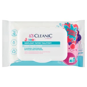 CLEANIC JUNIOR MOIST TOILET TISSUE BUBBLE GUM 40pcs CLEANIC JUNIOR MOIST TOILET TISSUE BUBBLE GUM 40pcs