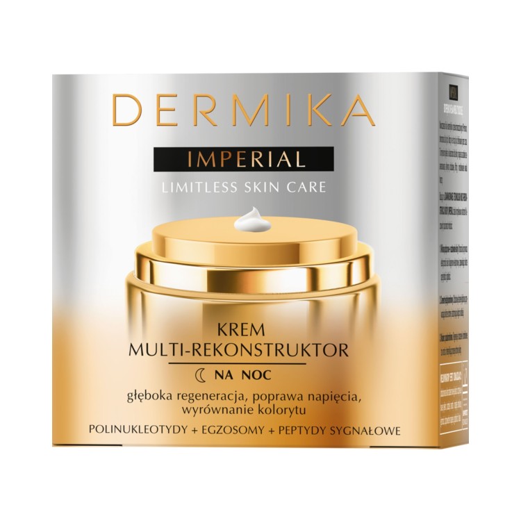 DERMIKA IMPERIAL MULTI-RECONSTRUCTIOR NIGHT CREAM 50ML DERMIKA IMPERIAL MULTI-RECONSTRUCTIOR NIGHT CREAM 50ML