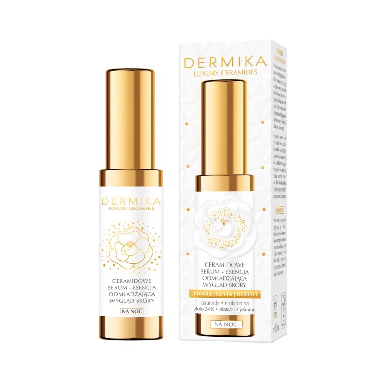 DERMIKA LUXURY CERAMIDES Ceramide serum – rejuvenating skin essence, for night 60ml DERMIKA LUXURY CERAMIDES Ceramide serum – rejuvenating skin essence, for night 60ml