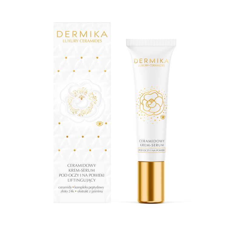 DERMIKA LUXURY CERAMIDES Ceramide cream-serum for the eyes and eyelids - HYDRATION 15ml DERMIKA LUXURY CERAMIDES Ceramide cream-serum for the eyes and eyelids - HYDRATION 15ml