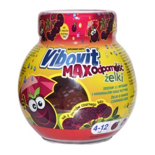 Vibovit Max Resistance Jelly - 50 pieces, 225g Vibovit Max Resistance Jelly - 50 pieces, 225g