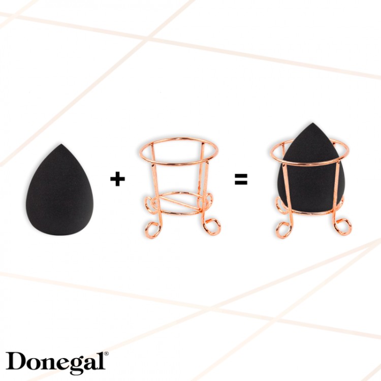 DONEGAL make-up blending sponge set/sponge stand free