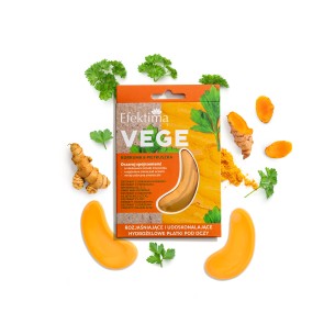 EFEKTIMA VEGE BRIGHTENING AND PERFECTING HYDROGEL EYE PADS TURMERIC AND PARSLEY 1pair EFEKTIMA VEGE BRIGHTENING AND PERFECTING HYDROGEL EYE PADS TURMERIC AND PARSLEY 1pair