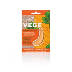 EFEKTIMA VEGE BRIGHTENING AND PERFECTING HYDROGEL EYE PADS TURMERIC AND PARSLEY 1pair